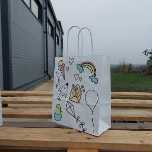 18 x 8 x 22 cm, Sacosa Alba WHIMSY