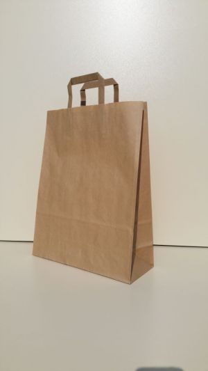 32*12*41 cm, sacosa natur cu maner tip banda