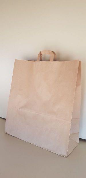 45*17*48 SACOSA KRAFT CU MANER BANDA