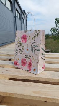 18 x 8 x 22 cm, Sacosa Alba FLOWERS